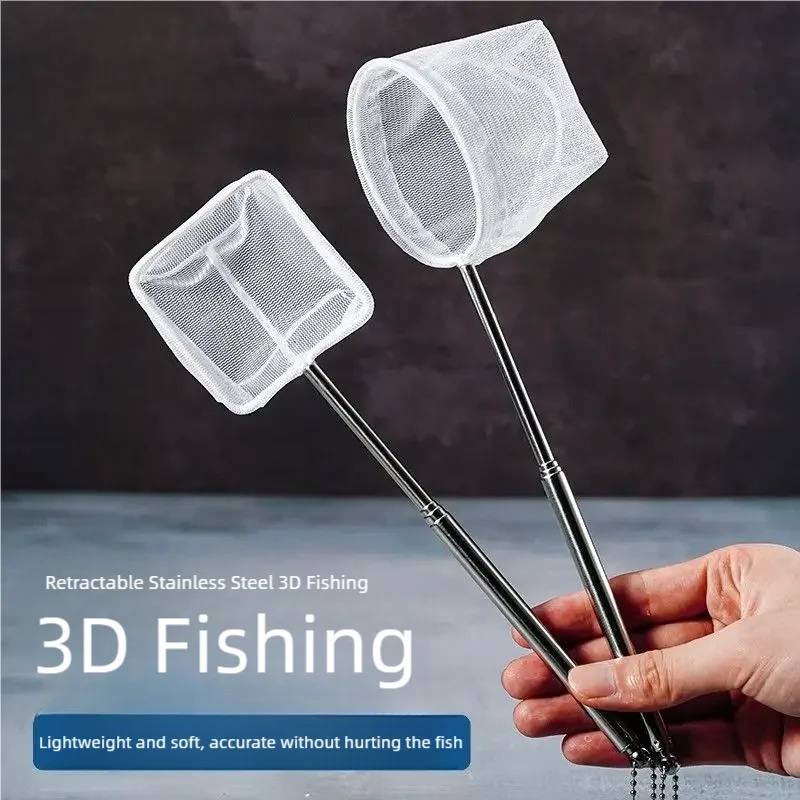 Planted Aquarium Maintenance Kit - Aquarium Square Fishing Net Extendable Long
