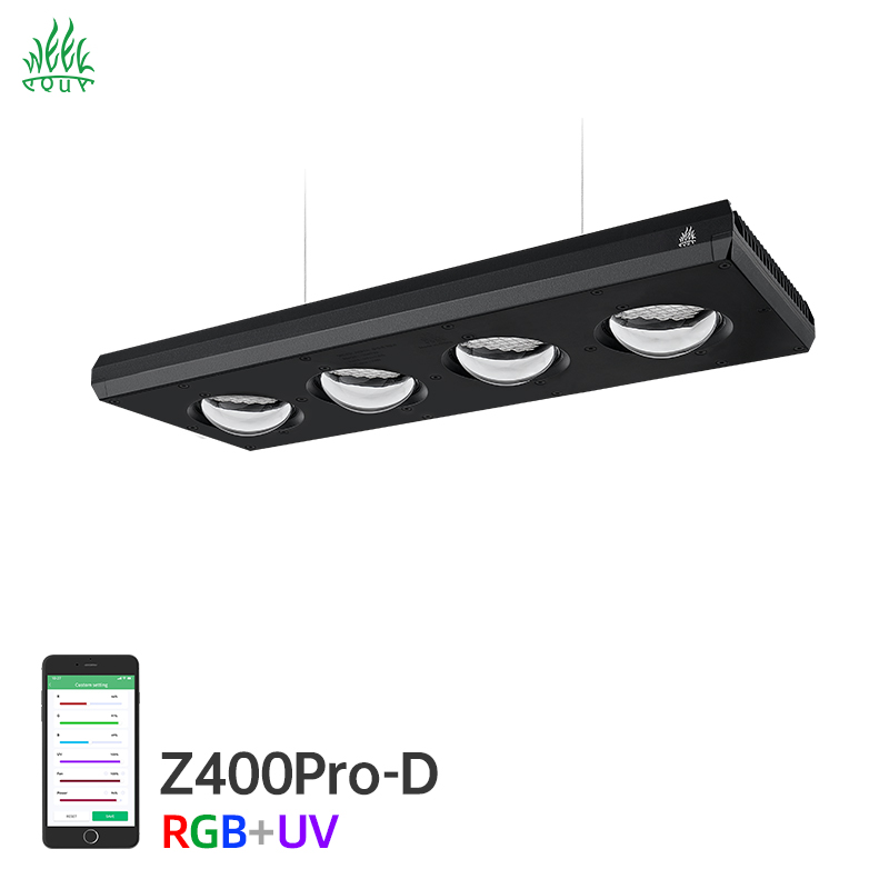 Planted Aquarium High Tech - Week Aqua Z400Pro Aquarium LED Light