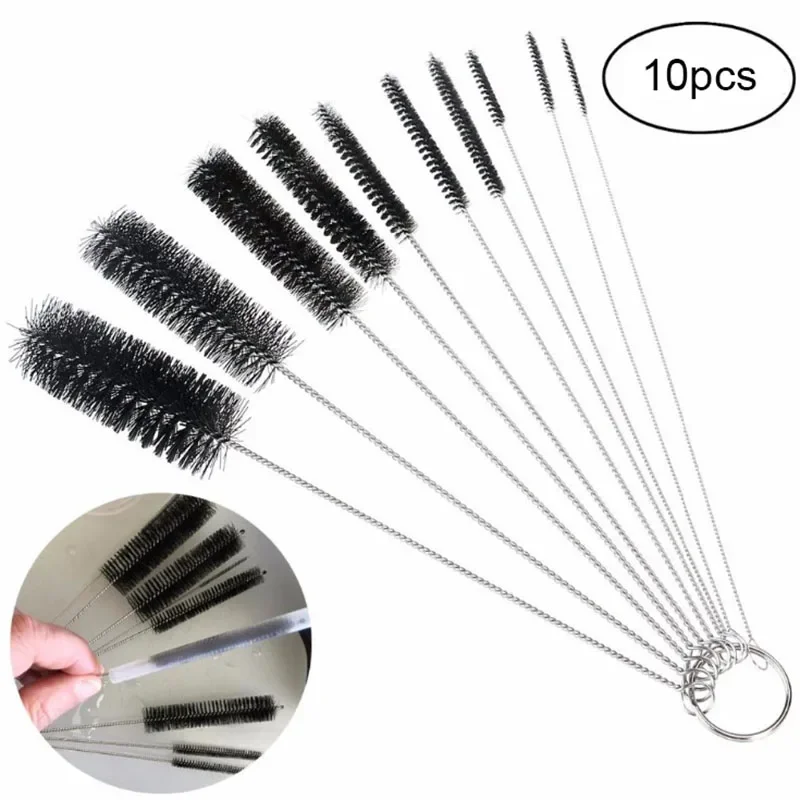 Planted Aquarium Maintenance Kit - 10pcs/set Aquarium Tube Pipe Cleaning Brush
