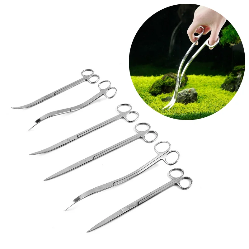 Planted Aquarium Maintenance Kit - Aquarium Scissor Tools Fish Tank Tweezer