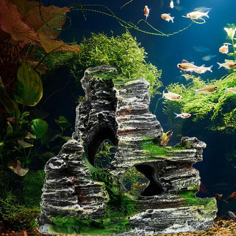 Aquarium Plant Growing - Aquarium Sandstone Decoration Fish Tank Landscaping
