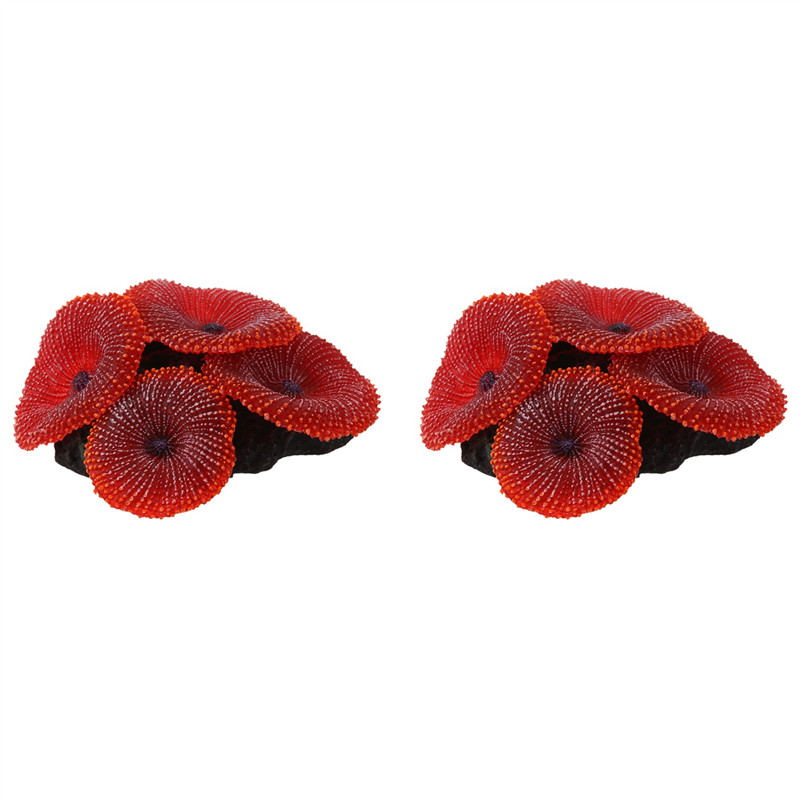 YWDZ-2X Artificial Aquarium Fi - Aquarium Plant Red ulasan dan harga