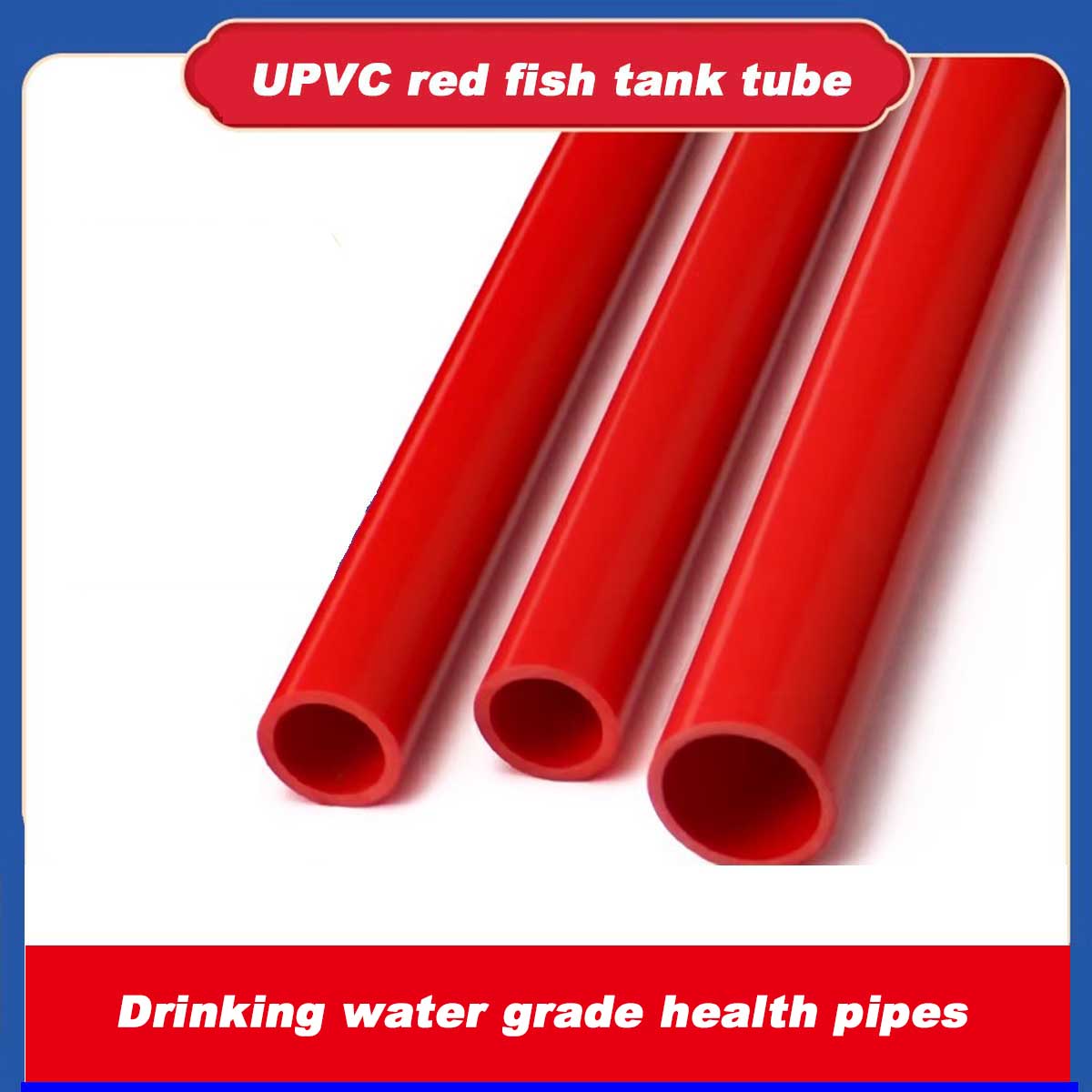 20~50mm UPVC Tube Aquarium Fis - Aquarium Plant Red ulasan dan harga