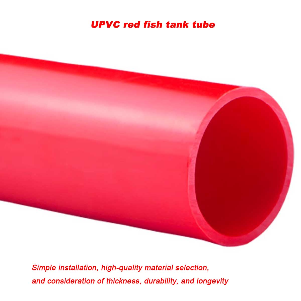 20~50mm UPVC Tube Aquarium Fis - Aquarium Plant Red ulasan dan harga
