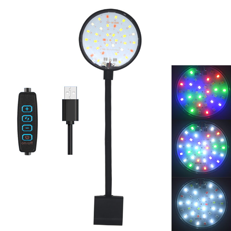 USB Aquarium LED Lamp Fish Tan - Aquarium Plant Iron ulasan dan harga