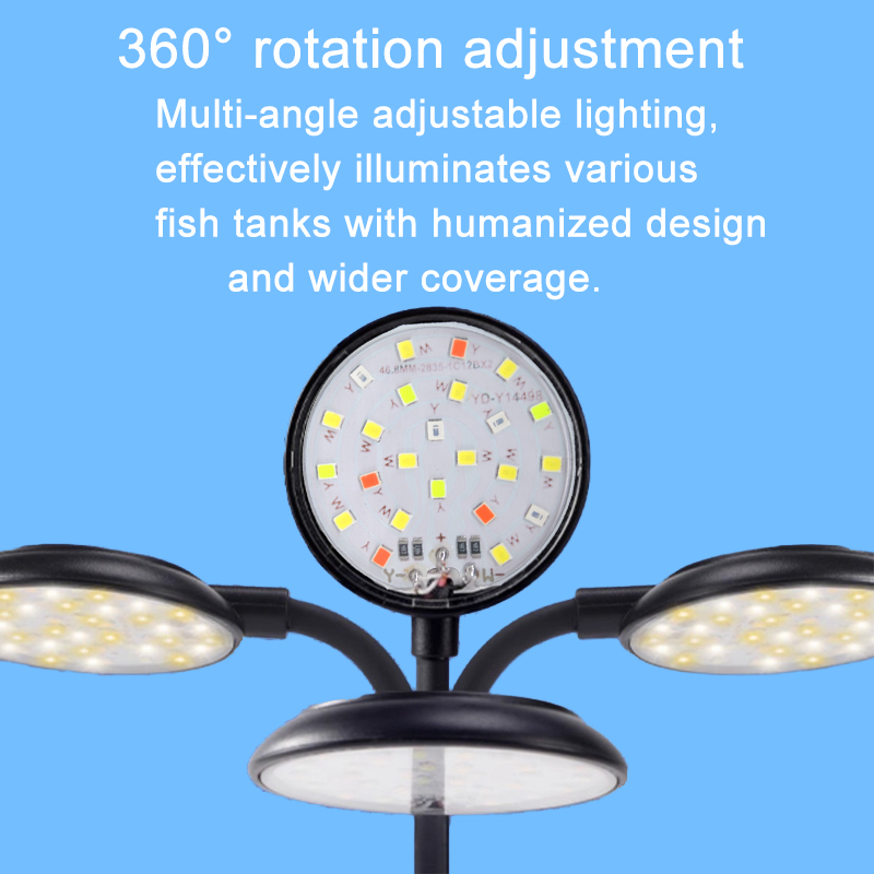USB Aquarium LED Lamp Fish Tan - Aquarium Plant Iron ulasan dan harga