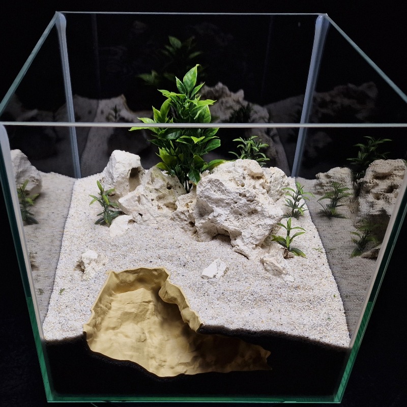 3D Printed High Sim Natural Ro - Aquarium Plant Growing ulasan dan harga