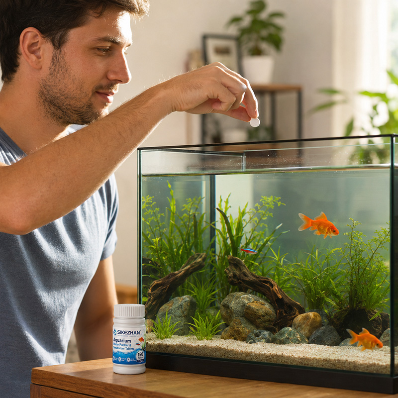 Aquarium Water Clarifier Purif - Aquarium Plant Vitamins ulasan dan harga