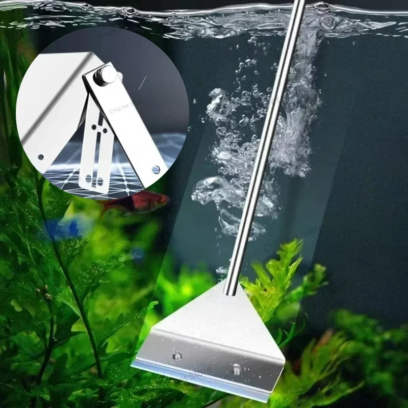 Fish Tank Cleaning Tool Flat S - Planted Aquarium Maintenance Kit ulasan dan harga