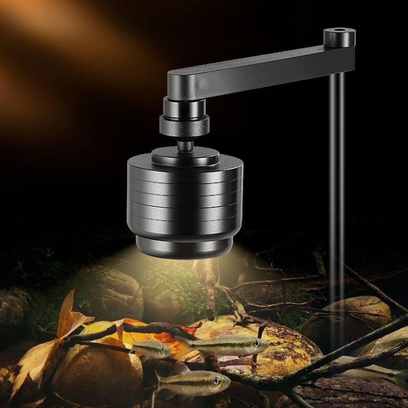 Fish Tank Light LED 3 Colors W - Aquarium Plant Iron ulasan dan harga