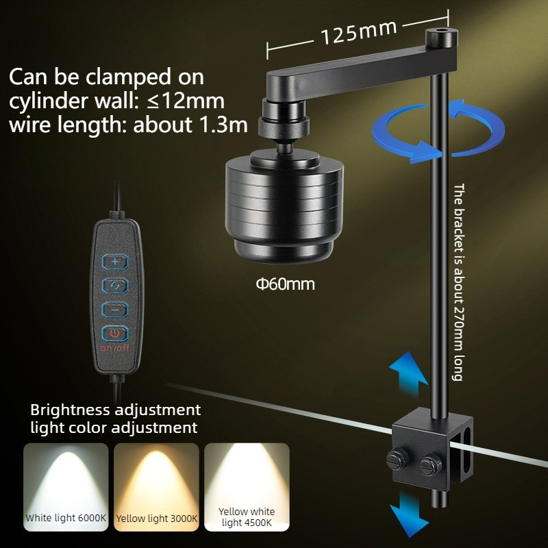 Fish Tank Light LED 3 Colors W - Aquarium Plant Iron ulasan dan harga