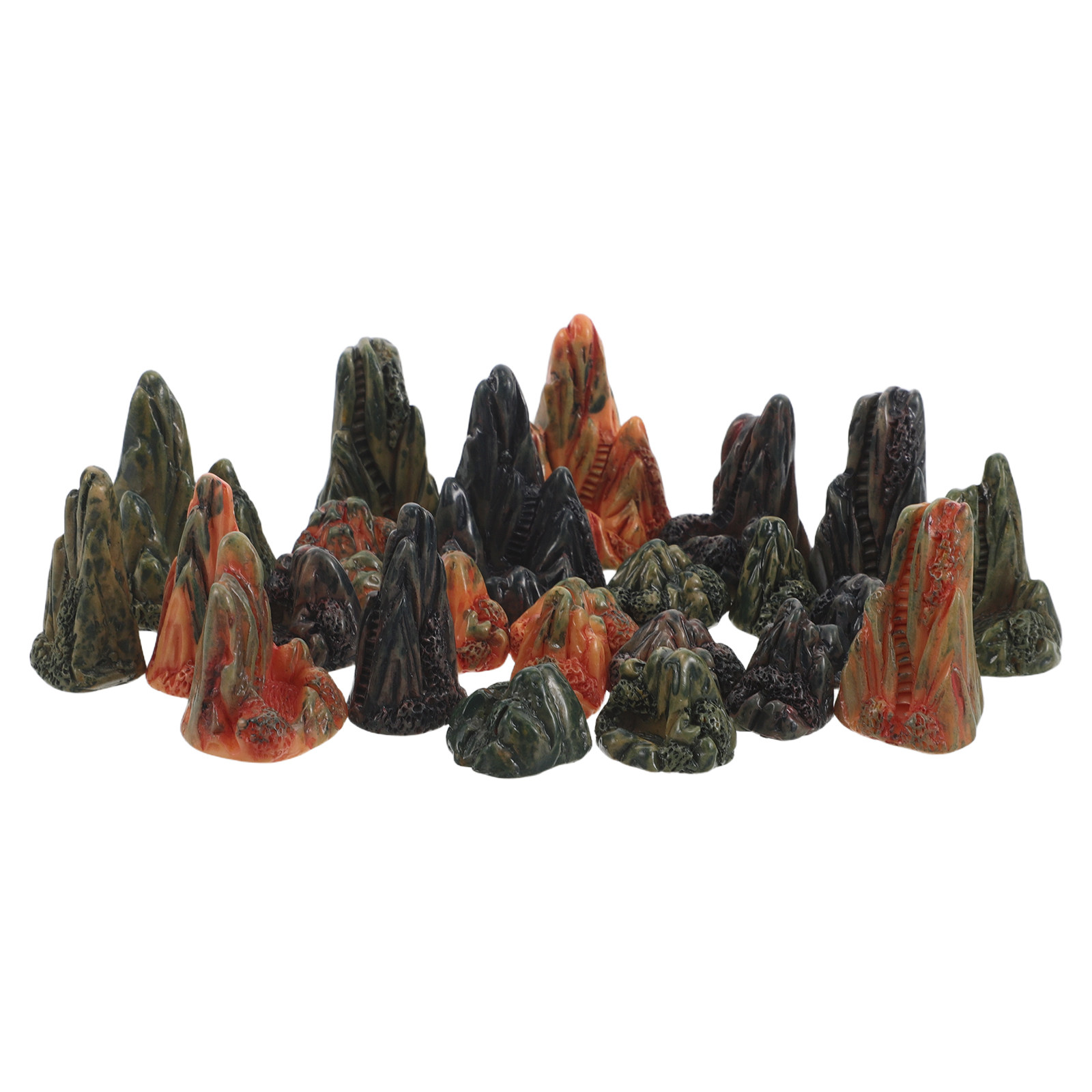 24Pcs Natural Aesthetic Fake R - Planted Aquarium Mini ulasan dan harga
