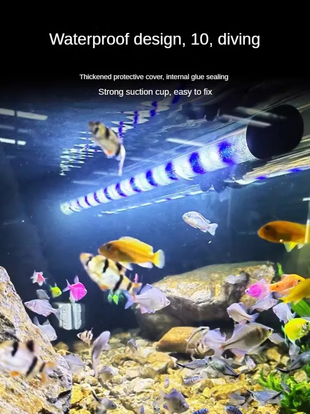 LED Fish Tank Light, Diving Pl - Aquarium Plant Red ulasan dan harga
