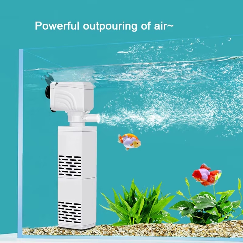 3 in 1 Aquarium Filter Pump Si - Aquarium Plant Iron ulasan dan harga