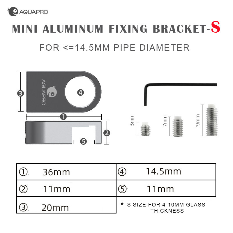 Aquarium Mini Aluminum Alloy H - Planted Aquarium Mini ulasan dan harga