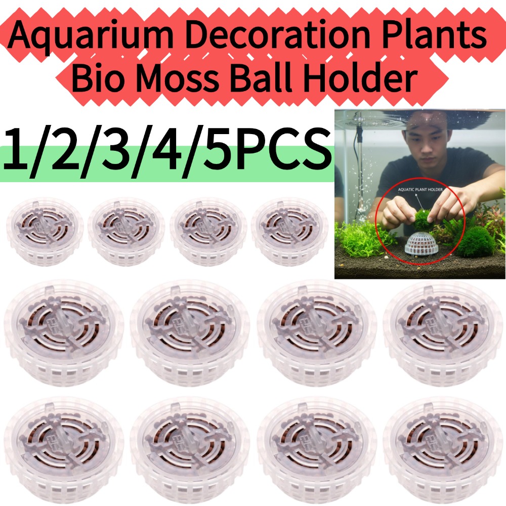 1/2/3/4/5PCS Aquarium Decorati - Aquarium Plant Red ulasan dan harga
