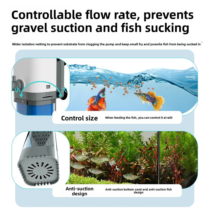 Built-in Aquarium Filter Inter - Aquarium Plant Iron ulasan dan harga