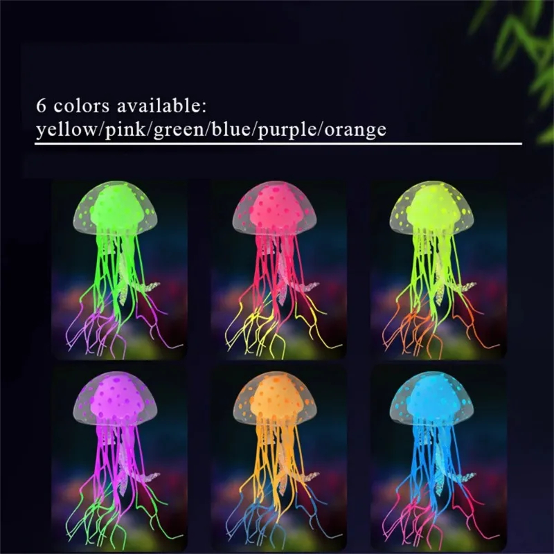 Artificial Swim Luminous Jelly - Aquarium Plant Live ulasan dan harga