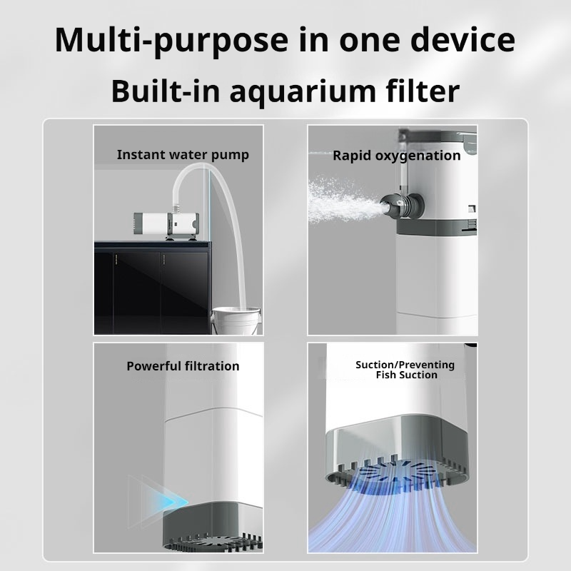 Aquarium Filter Pump, Fish Tan - Aquarium Plant Iron ulasan dan harga