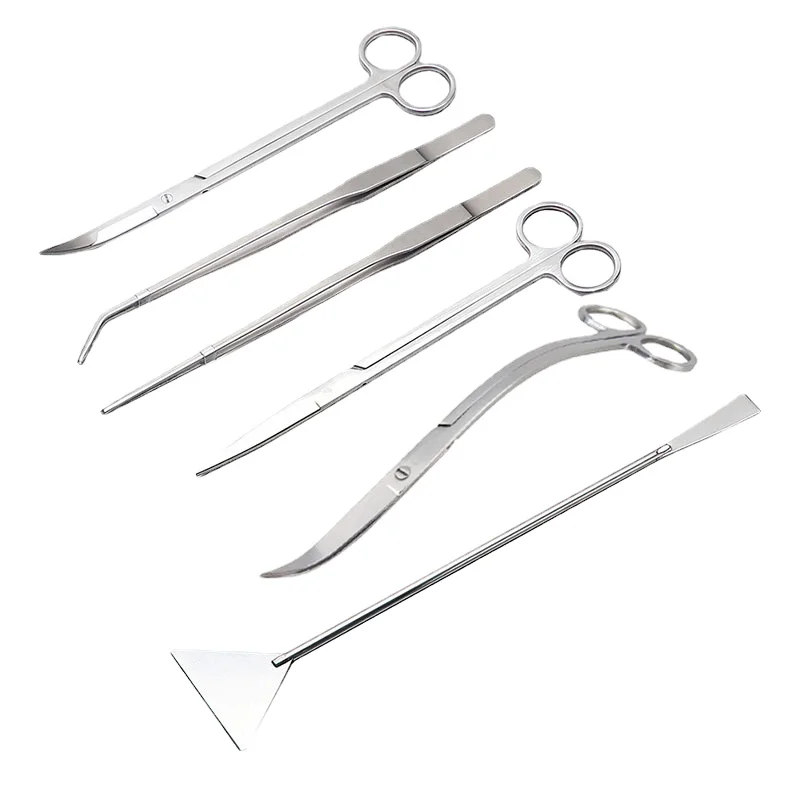 Aquarium Scissor Tools Fish Ta - Planted Aquarium Maintenance Kit ulasan dan harga