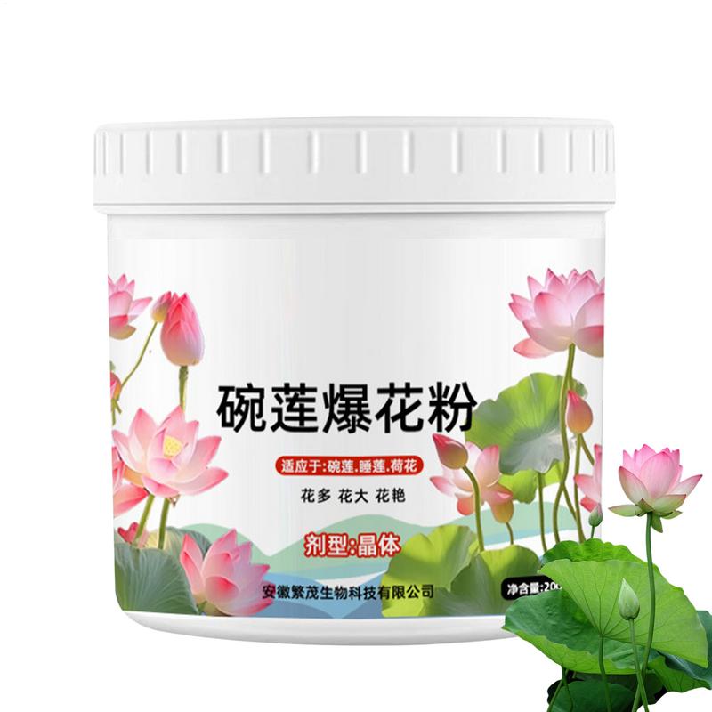 200g Natural Water Lily Flower - Aquarium Plant Vitamins ulasan dan harga