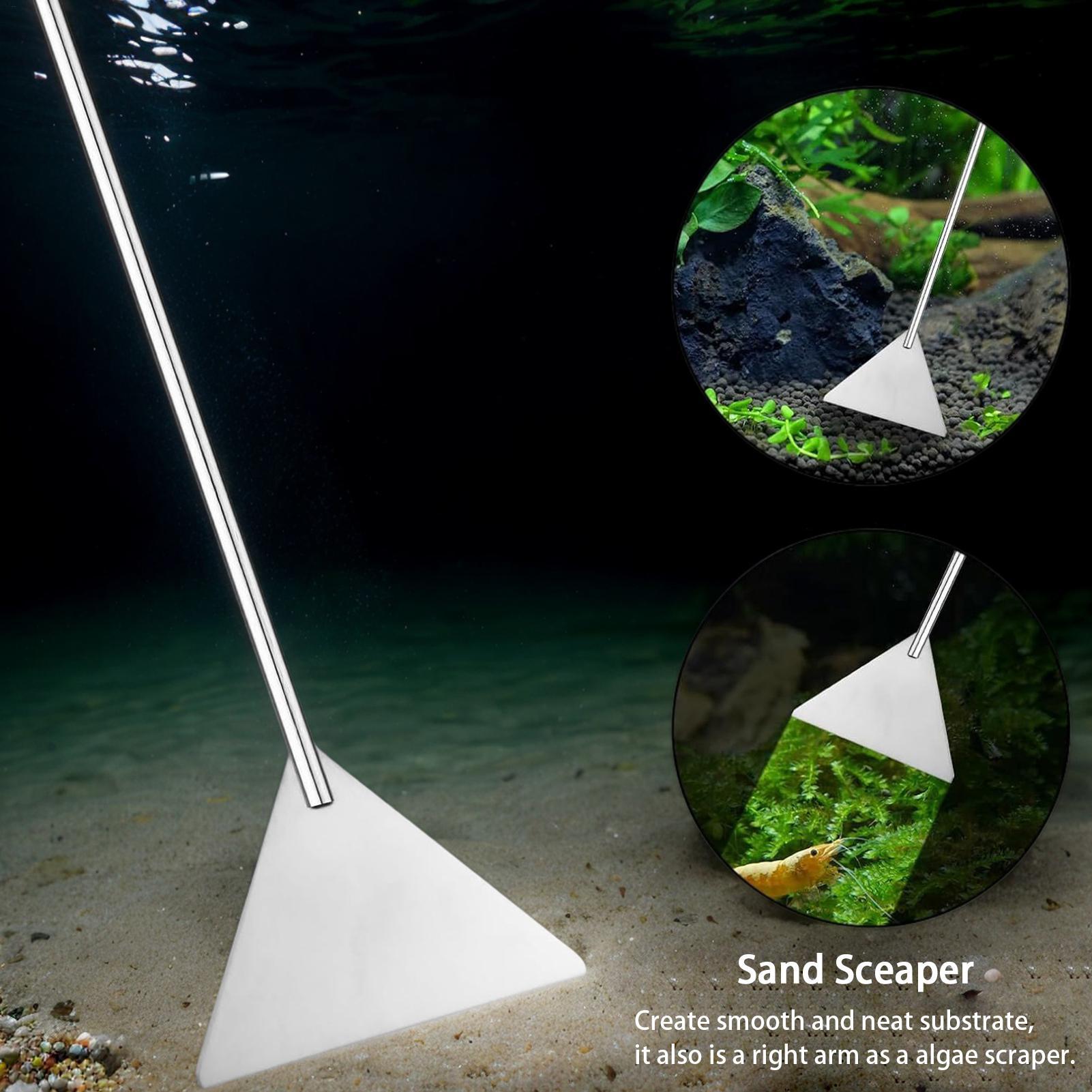 4pcs Aquarium Tool Kit Stainle - Planted Aquarium Maintenance Kit ulasan dan harga