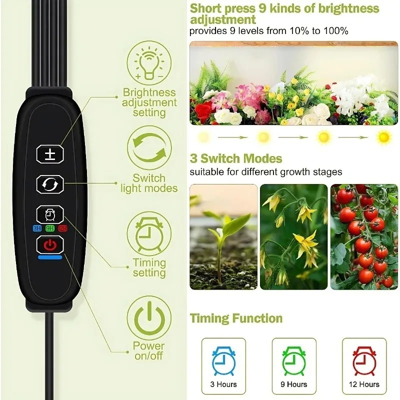 Plant Grow Light LED Cultivati - Aquarium Plant Diseases ulasan dan harga