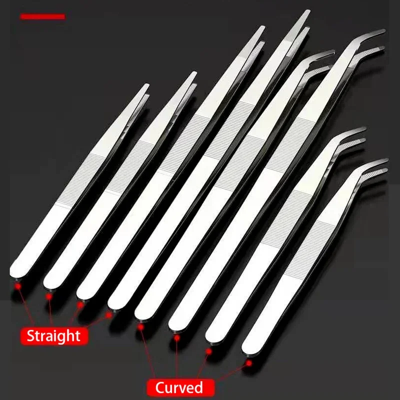 48cm Stainless Steel Tweezers  - Planted Aquarium Maintenance Kit ulasan dan harga