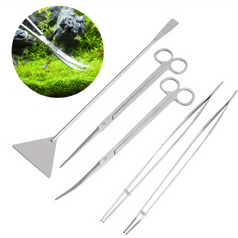 New Aquatic Plant Trimming Too - Planted Aquarium Maintenance Kit ulasan dan harga