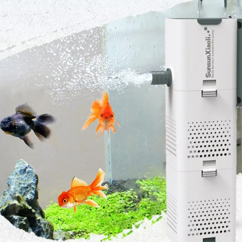 3 In 1 Aquarium Filter Pump Aq - Aquarium Plant Iron ulasan dan harga