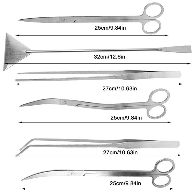Aquarium Scissors Tweezers Too - Planted Aquarium Maintenance Kit ulasan dan harga