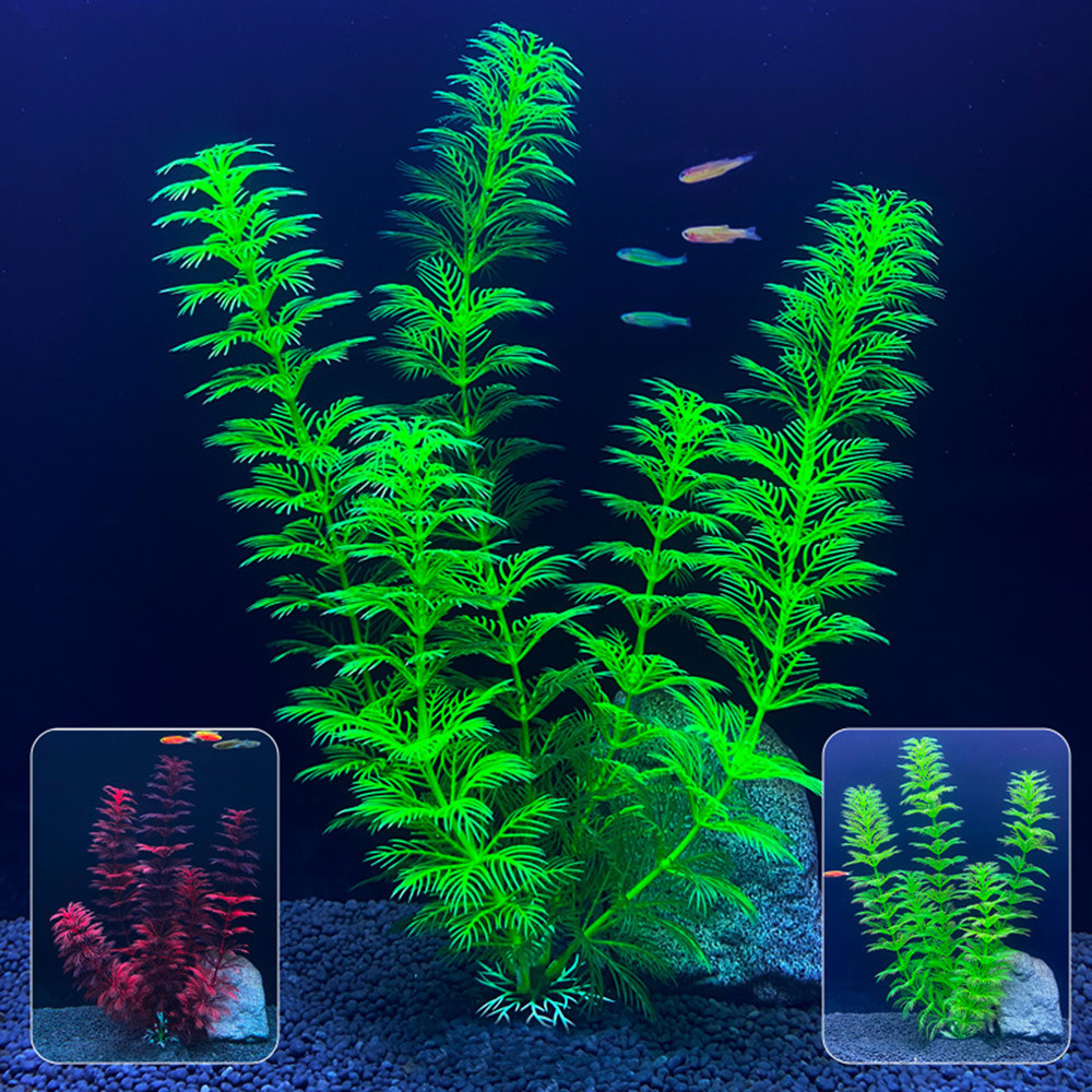 14cm - 30cm Fake Aquarium Plan - Aquarium Plant Live ulasan dan harga