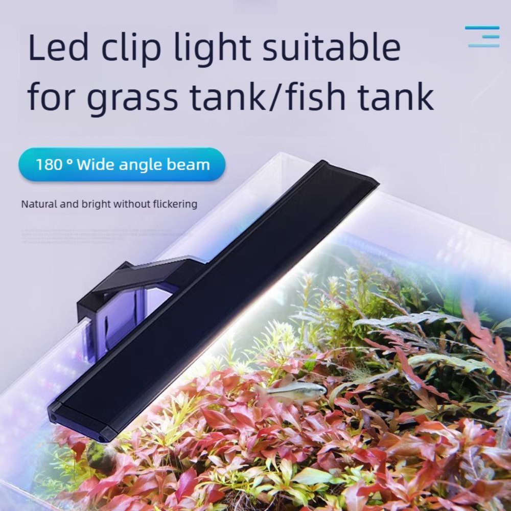 Mini Clip On Fish Tank Light D - Planted Aquarium Mini ulasan dan harga