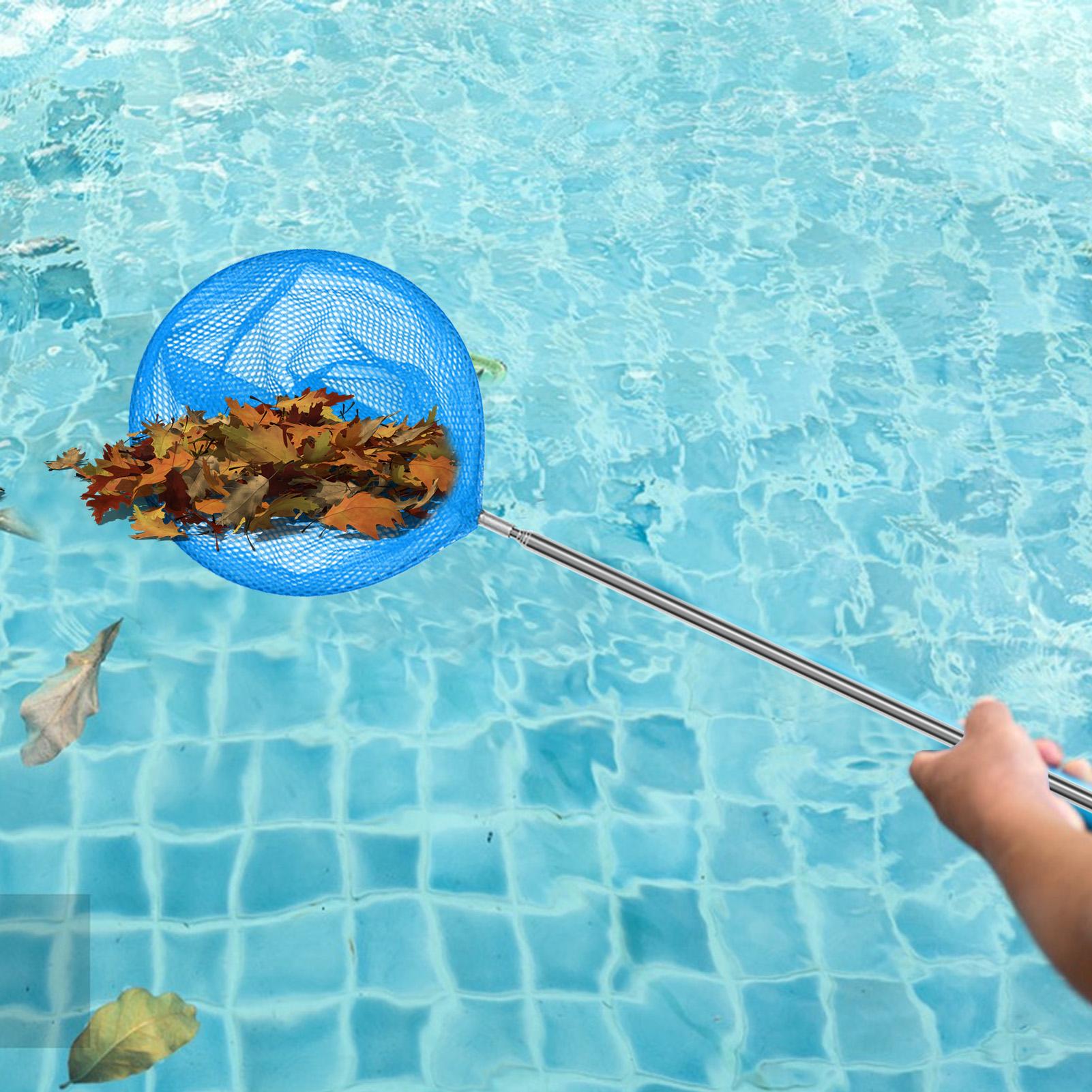 Pool Skimmer Net With Telescop - Aquarium Plant Iron ulasan dan harga