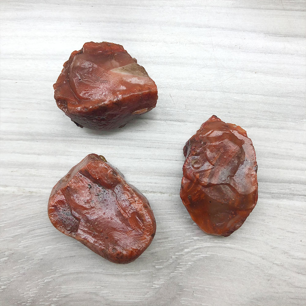1pc Random Rough Raw Carnelian - Aquarium Plant Red ulasan dan harga