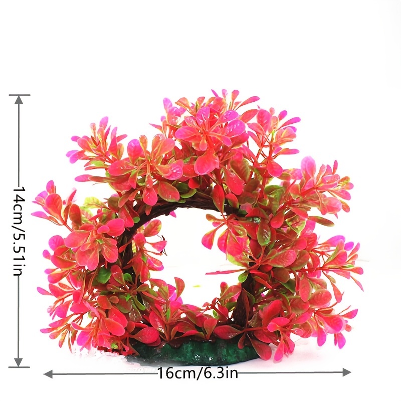 Underwater Wreath Artificial U - Aquarium Plant Diseases ulasan dan harga