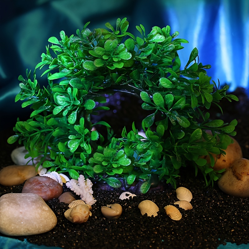 Underwater Wreath Artificial U - Aquarium Plant Diseases ulasan dan harga