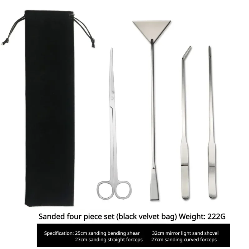 Water Grass Scissors Set Four  - Planted Aquarium Maintenance Kit ulasan dan harga
