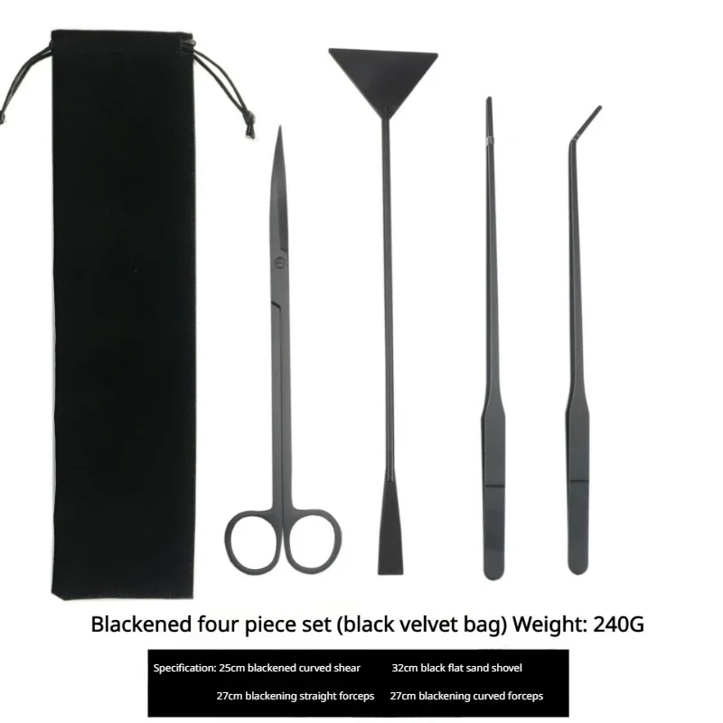 Water Grass Scissors Set Four  - Planted Aquarium Maintenance Kit ulasan dan harga