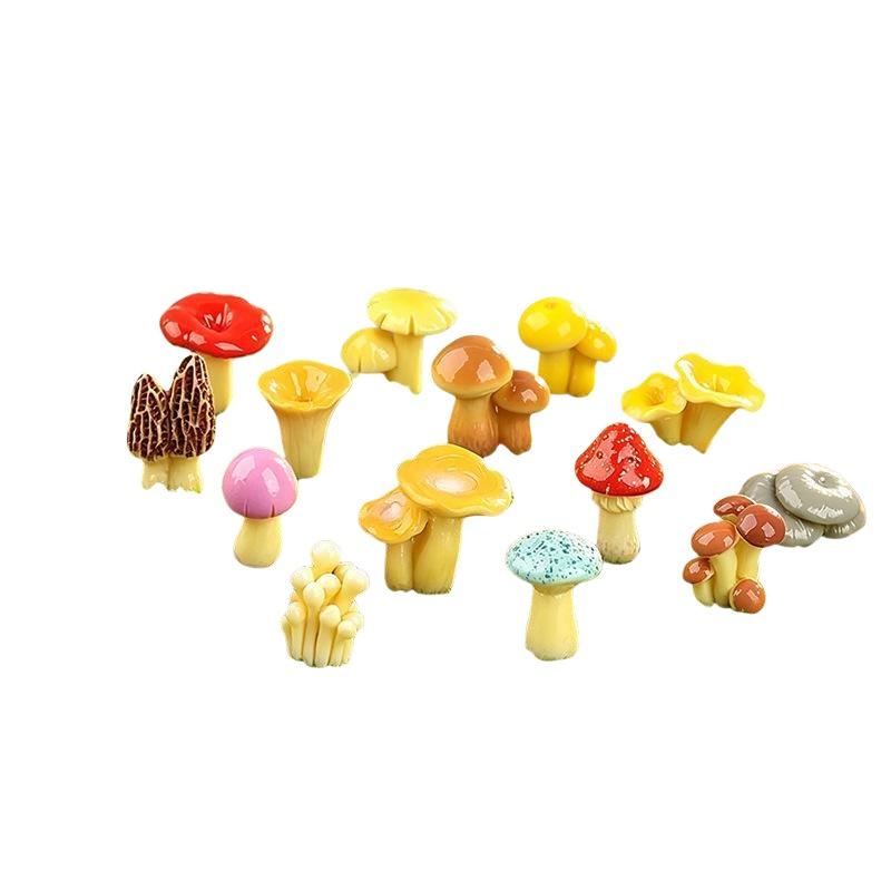 Mini Resin Mushroom Ornament H - Planted Aquarium Mini ulasan dan harga