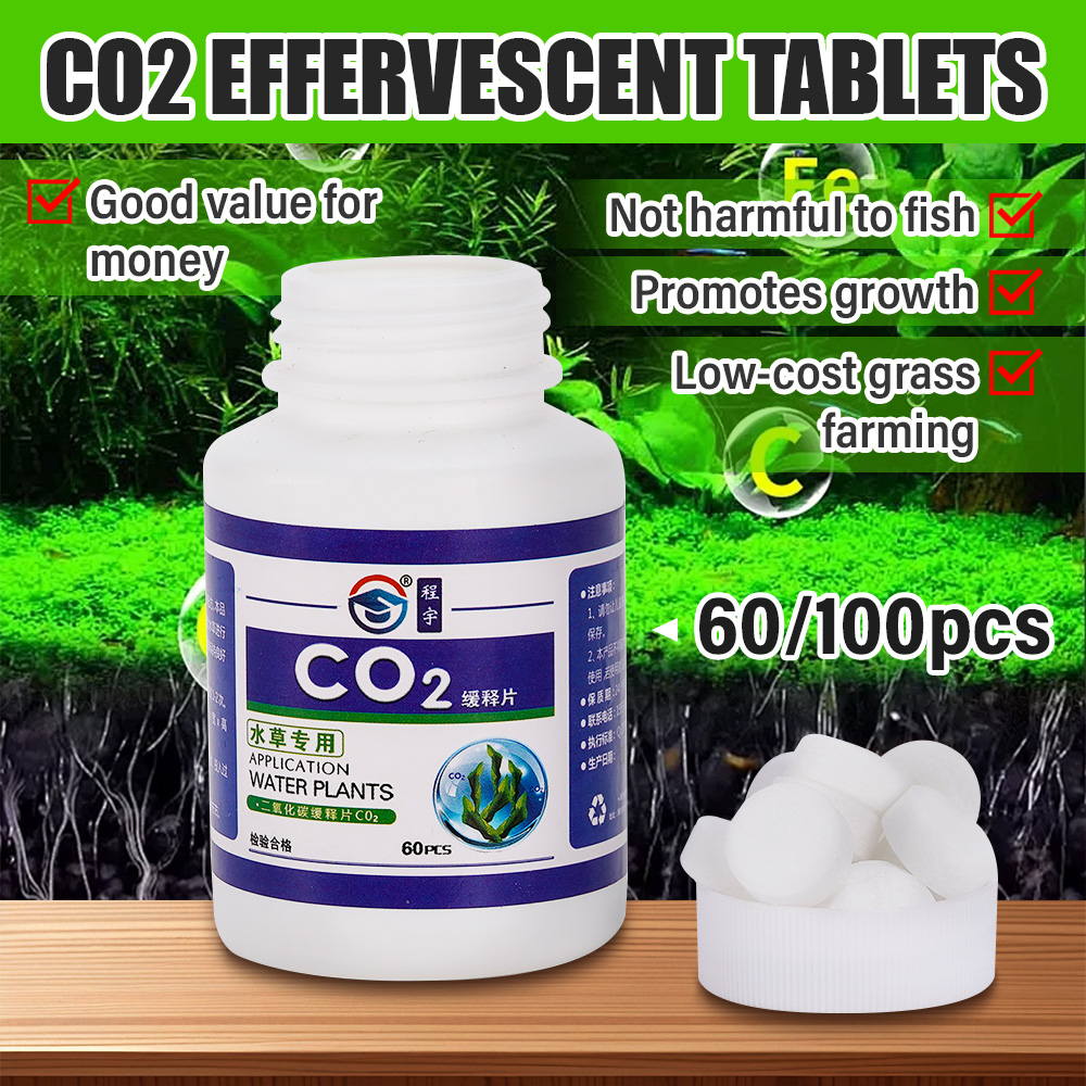 60PCS CO2 Tablet Water Grass A - Aquarium Plant Vitamins ulasan dan harga