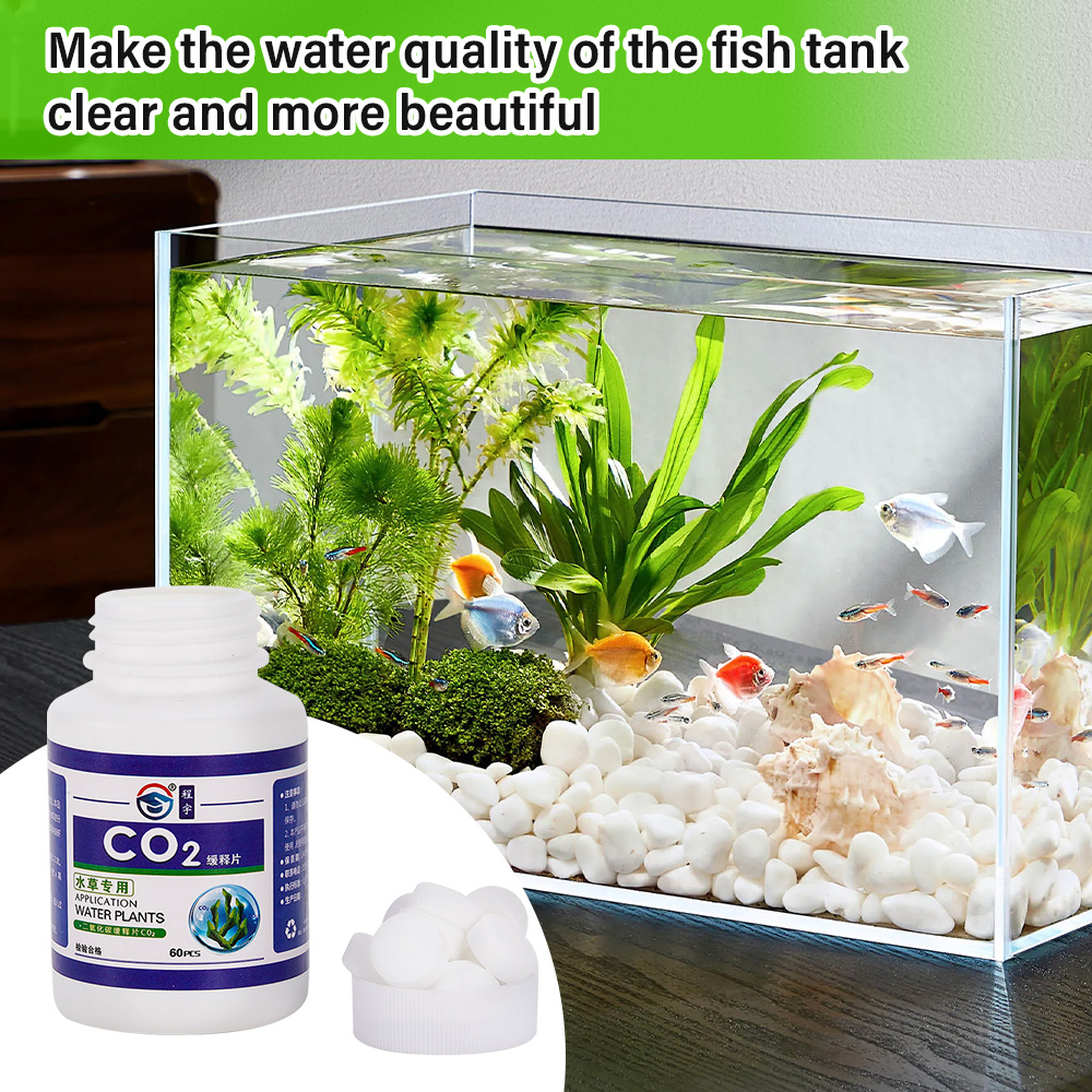 60PCS CO2 Tablet Water Grass A - Aquarium Plant Vitamins ulasan dan harga